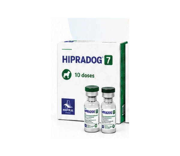 HIPRADOG 7 vaccine packaging